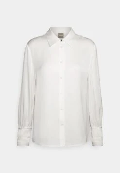 Boss Benea Silk Mix - Overhemdblouse - Open White -Sneaker a0ea787681504049bfa96577c2227b72