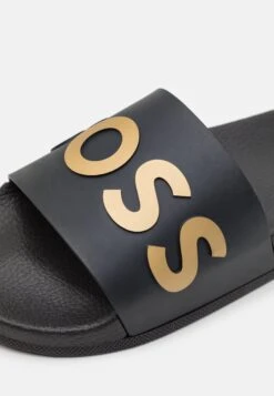 Boss Bay It Unisex - Badslippers - Black/Gold -Sneaker a156774f12eb4e4da873f38707595a22