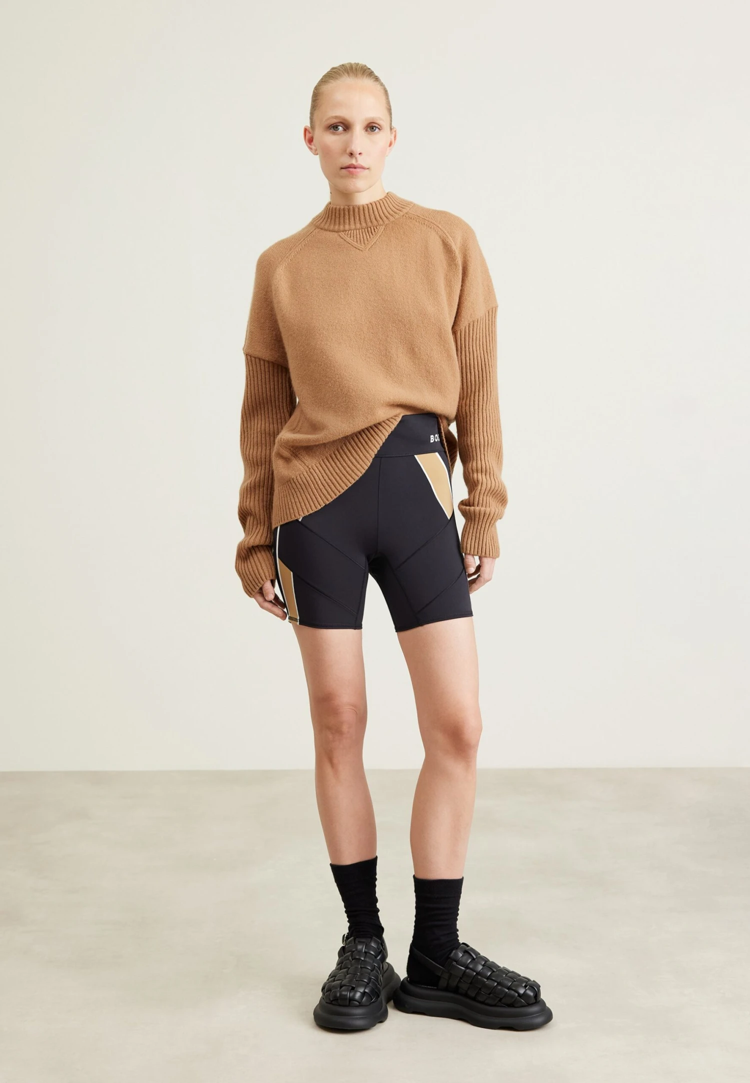 Boss Ecycla Alica - Shorts - Black 2 Boss Ecycla Alica - Shorts - Black - Afbeelding 2