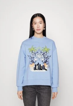 Boss Sweater - Open Blue