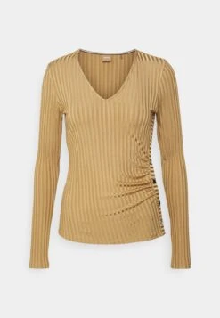 Boss Eruna - Longsleeve - Medium Beige -Sneaker a6860ca1b77f407ab4ba7db325831445