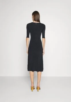 Boss Cropped-Sleeve Dress With Knitted Structure - Gebreide Jurk - Open Miscellaneous -Sneaker a793f00bb1fd42e3a5d81b8adf93b4bd