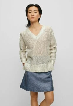 Boss C_Fredda - Trui - Natural Eighteen