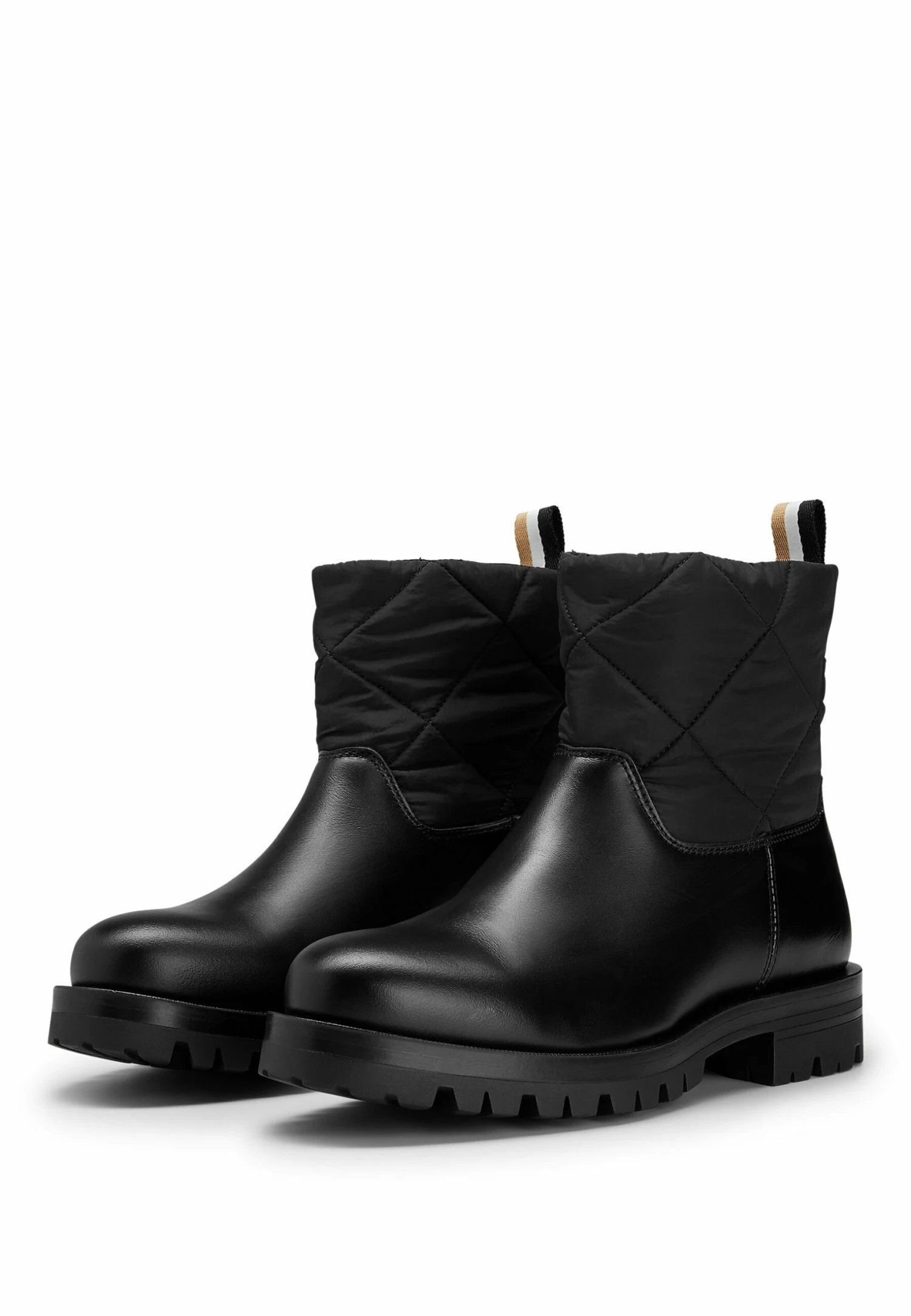 Boss Helen Biker-Q - Enkellaarsjes Met Plateauzool - Black One 4 Boss Helen Biker-Q - Enkellaarsjes Met Plateauzool - Black One - Afbeelding 4