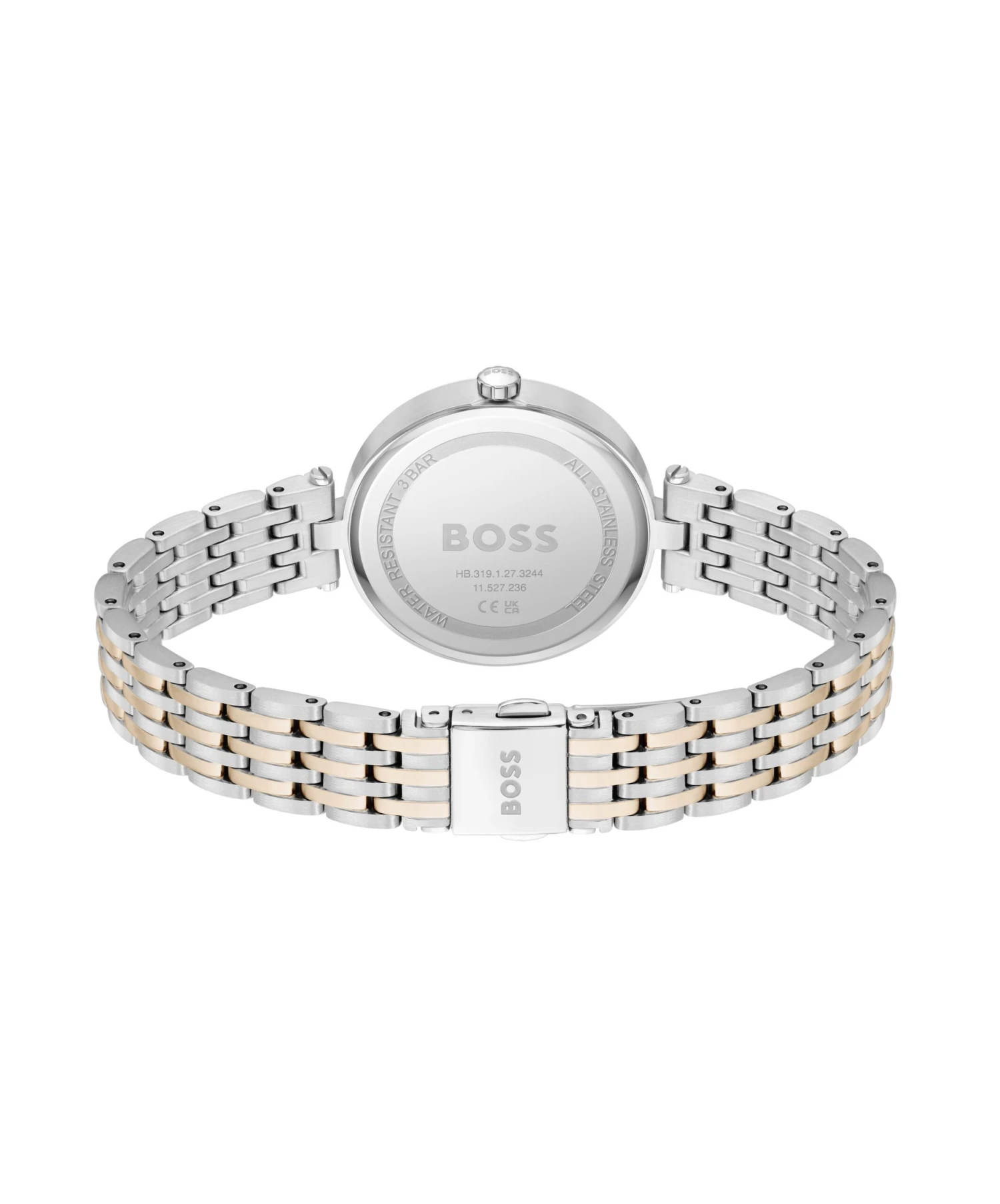 Boss 32Mm 3H 3Bar Ss Case With Cg Ip Bezeldial Tt Cg S - Horloge - Silver Coloured/Rose Gold Coloured 2 Boss 32Mm 3H 3Bar Ss Case With Cg Ip Bezeldial Tt Cg S - Horloge - Silver Coloured/Rose Gold Coloured - Afbeelding 2