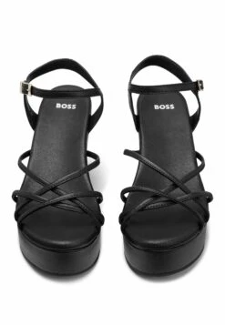 Boss Cate Wedge- Sandalen Met Sleehak - Black One -Sneaker b161976a65a746f2b628e592953107c6