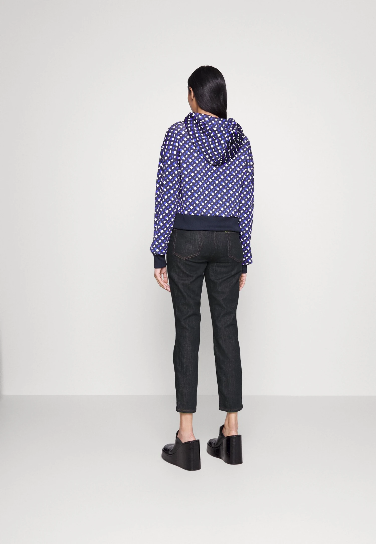 Boss Jackie Slim Crop - Slim Fit Jeans - Blue Denim 3 Boss Jackie Slim Crop - Slim Fit Jeans - Blue Denim - Afbeelding 3