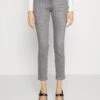 Boss Skinny Crop - Straight Leg Jeans - Silver