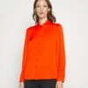 Boss Benea Silk Mix - Overhemdblouse - Bright Orange