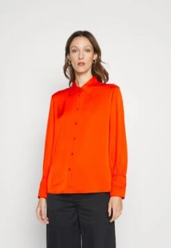 Boss Benea Silk Mix - Overhemdblouse - Bright Orange