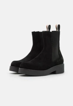Boss Chris Bootie - Enkellaarsjes Met Plateauzool - Black -Sneaker bbae005fdb464cf58ebe831bb1b08eb1
