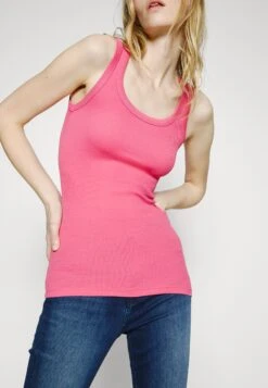 Boss C Ematite Cotton Mix Top - Top - Medium Pink -Sneaker c70d1cad91b745b7a8e83d8900117d7f