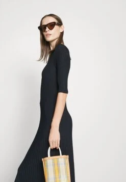 Boss Fonzipona - Gebreide Jurk - Blue -Sneaker c73188e633784e8ea3c1463d8ec9295c