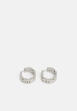 Boss Hoops Earrings - Oorbellen - Silver-Coloured