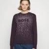 Boss Sweater - Dark Purple