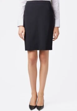 Boss Vilea Slim Fit - Kokerrok - Dark Blue