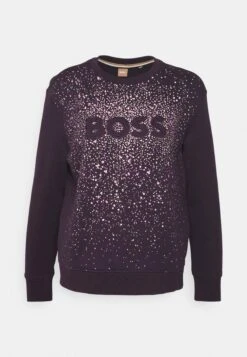 Boss Sweater - Dark Purple -Sneaker d4977087efc842b9a4736b13cde9b575