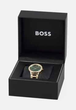 Boss Horloge - Gold-Coloured/Green -Sneaker d5e13387c5a841d1a158783693c5b06e