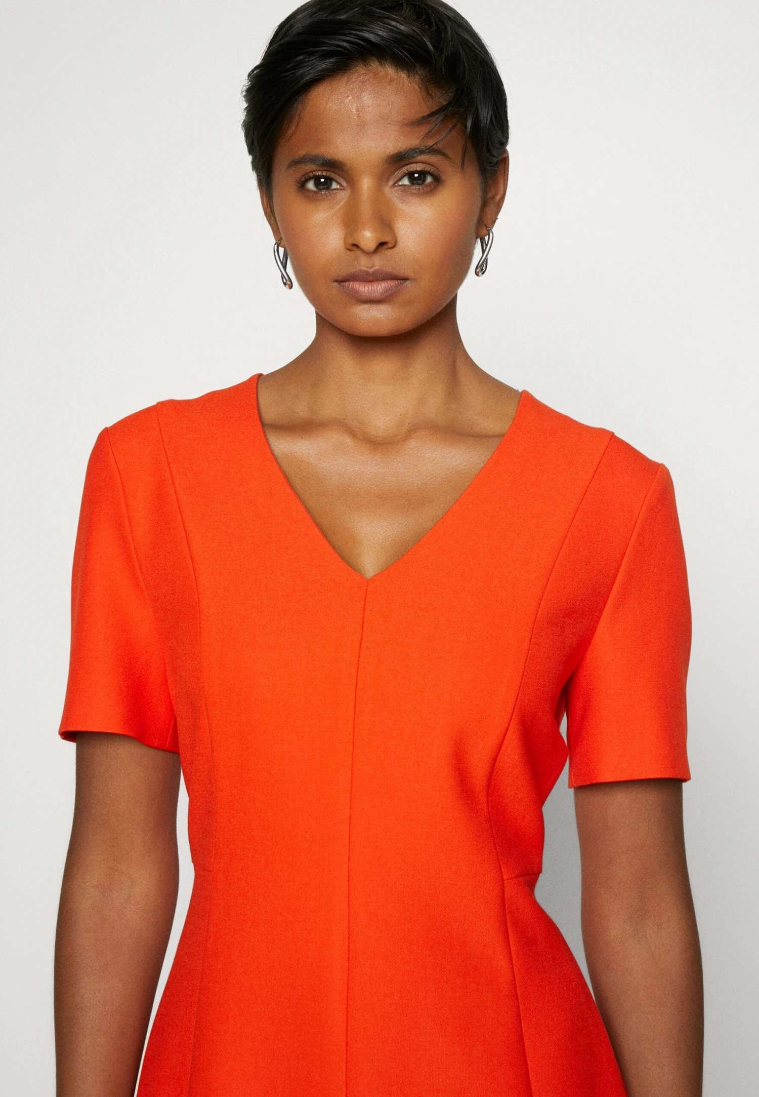 Boss Damaisa - Etui-Jurk - Bright Orange 6 Boss Damaisa - Etui-Jurk - Bright Orange - Afbeelding 6