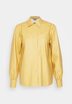 Boss Bokasa Shirt - Overhemdblouse - Dark Yellow -Sneaker daad57b0fa134e5b8af26043bfc50712