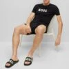 Boss Kirk Unisex - Badslippers - Black One