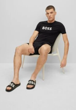 Boss Kirk Unisex - Badslippers - Black One