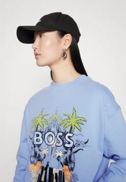 Boss Sweater - Open Blue -Sneaker e76f1d192f9a4a659ca85698936604b6