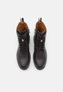 Boss Vanity Lace Up Bootie - Veterboots - Black -Sneaker e8c9bc0bbf5440159ea0380ff08217d8