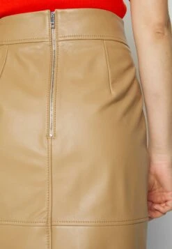 Boss Setora - Leren Rok - Medium Beige -Sneaker ecf63d1b1ce0431b977bf8be56649257