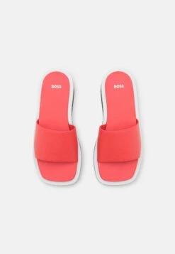 Boss Allie Slide - Muiltjes Met Hak - Bright Pink -Sneaker efce4b40dfaf48c18e46fb1f8c081d96