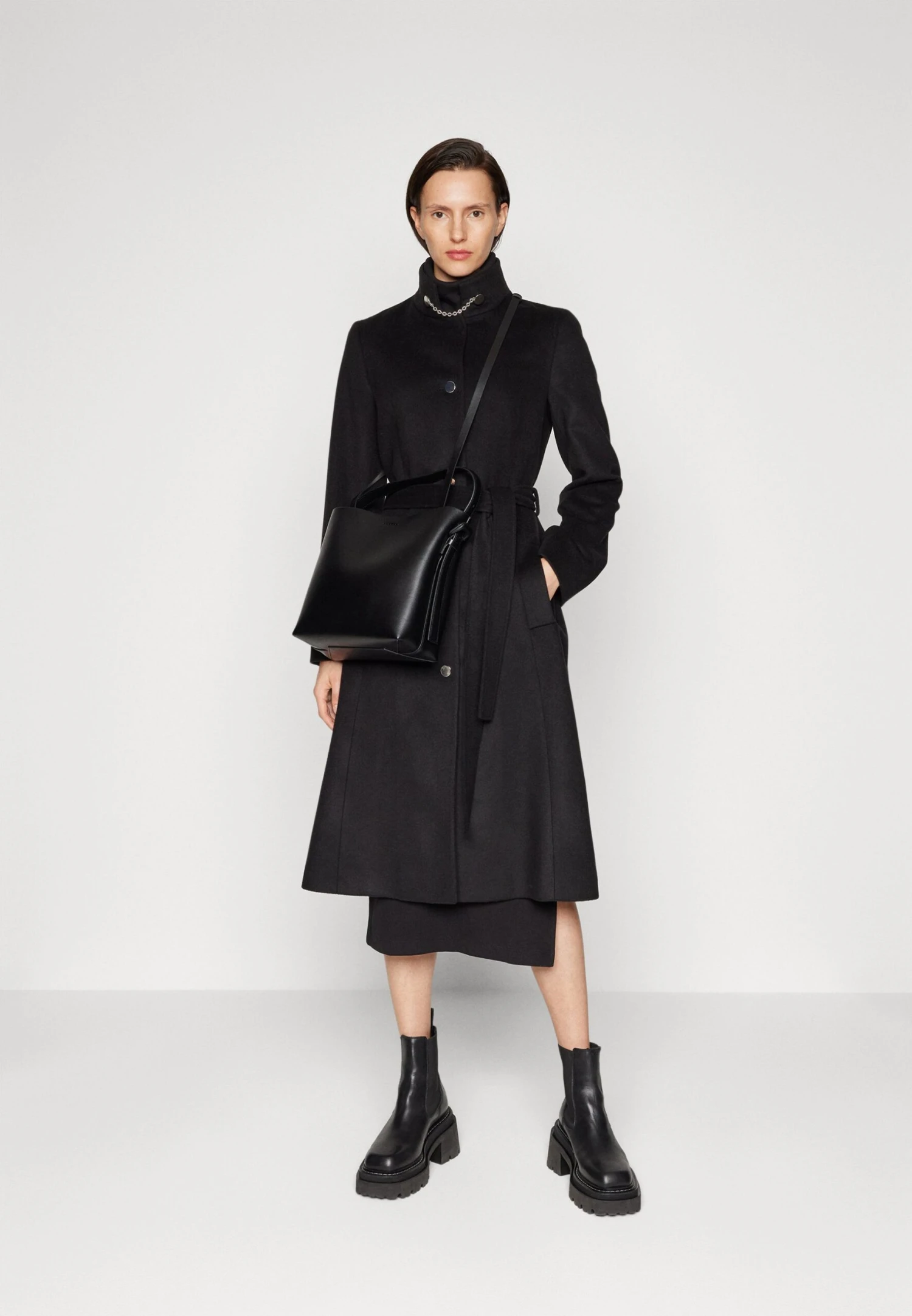 Boss Casenova - Mantel - Black 3 Boss Casenova - Mantel - Black - Afbeelding 3