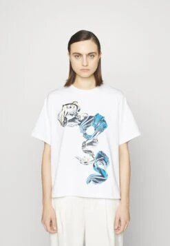 Boss Ekri - T-Shirt Print - White -Sneaker ff293a1c112b4b8a8dc82f6335bcb996