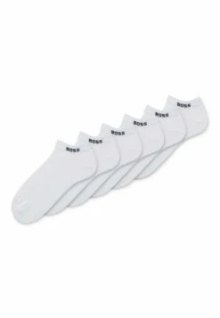 Boss 6Pack As Logo- Enkelsokken - White